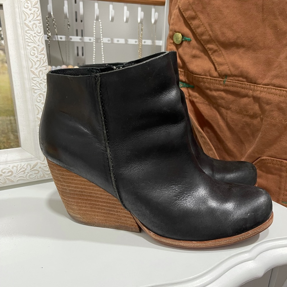 KorkEase Black Booties